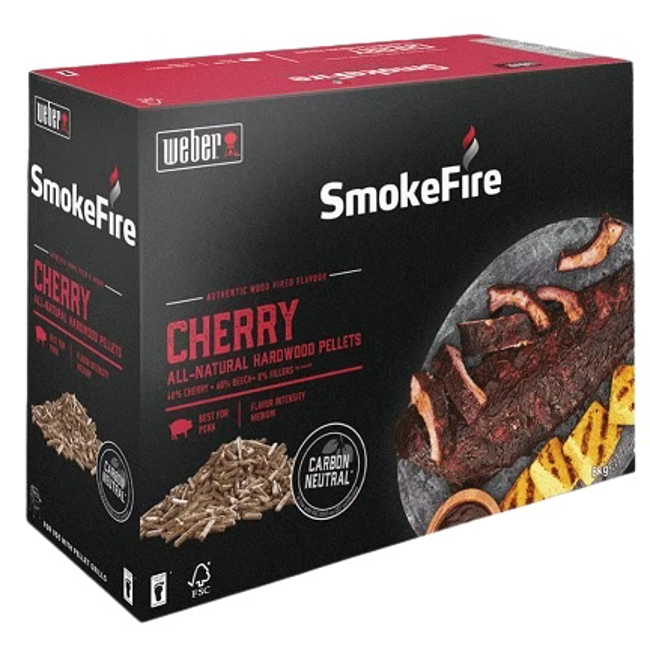 Vendita online Pellet di legno Grill Academy Weber aroma Ciliegio